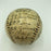 Stunning 1922 Chicago Cubs Team Signed Baseball Grover Cleveland Alexander JSA