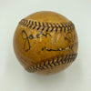 Rare Jack Powell Umpire Single Signed 1939 Game Used Baseball Dec. 1971 JSA COA