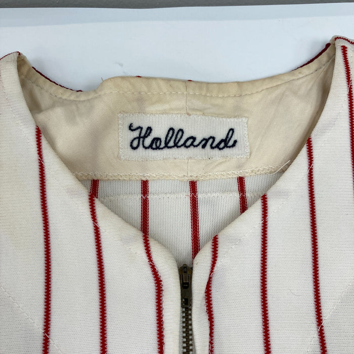 Al Holland 1984 Game Used Philadelphia Phillies Jersey MEARS A10 The Finest