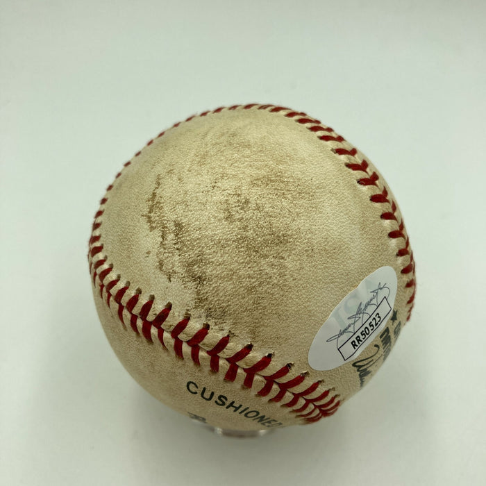 Josh Gibson Jr. & Negro League Legends Multi Signed Baseball With JSA COA