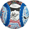 Wayne Gretzky Signed Charles Fazzino Hand Painted Pop Art Baseball JSA Sticker