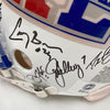 Beautiful Super Bowl MVP's Signed Helmet 40 Sigs With Tom Brady JSA COA