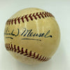 Emil Irish Meusel Single Signed National League Baseball JSA COA New York Giants