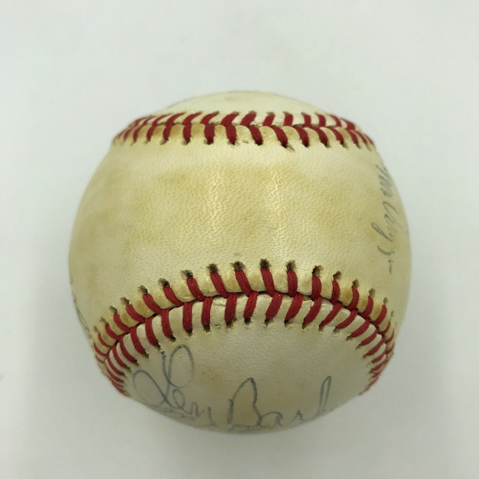 1980 Cleveland Indians Team Signed Autographed American League Baseball