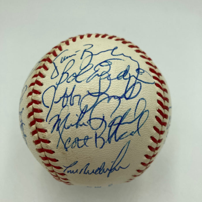 Ken Griffey Jr. Rookie 1989 Seattle Mariners Team Signed Baseball PSA & Beckett