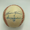 Mickey Mantle Willie Mays Hank Aaron 500 Home Run Signed Baseball PSA DNA