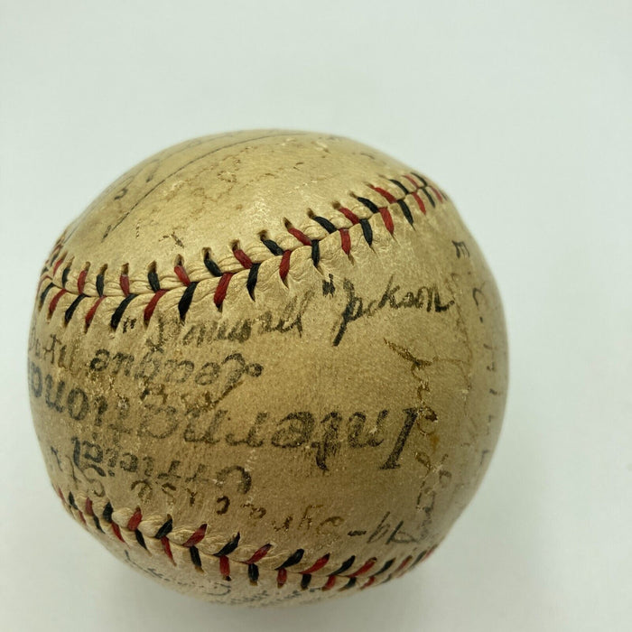 1923 Syracuse Stars Team Signed Official National League Baseball RARE