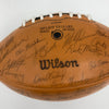 1969 Texas Longhorns National Champions Team Signed Football 55 Sigs Beckett COA