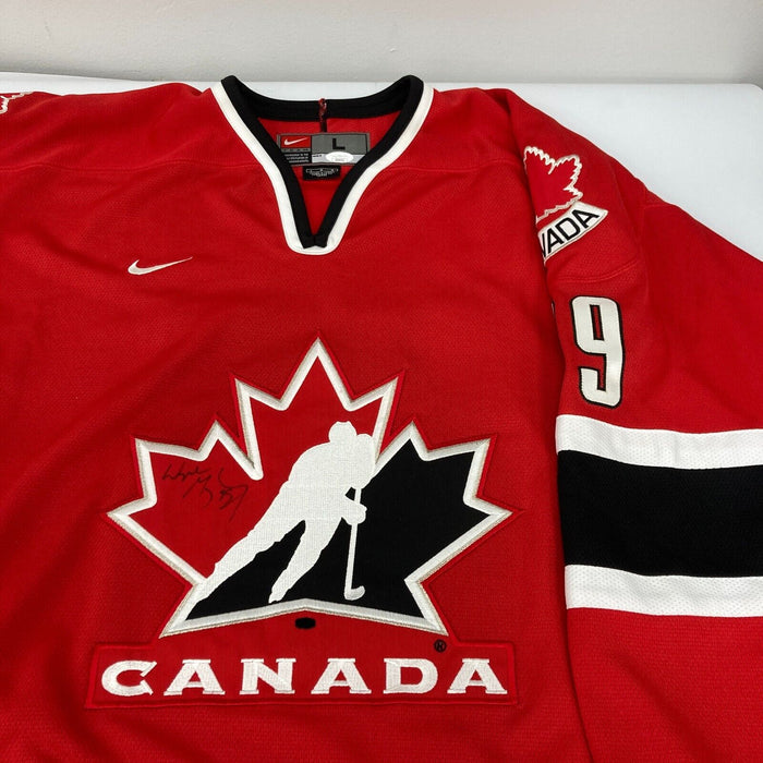 Wayne Gretzky Signed Team Canada Authentic Nike Olympic Jersey JSA COA