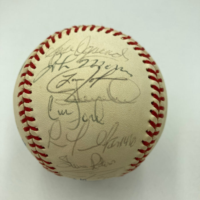 1987 St. Louis Cardinals NL Champs Team Signed World Series Baseball JSA COA
