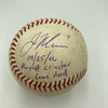 Joe Mauer Signed 2006 Playoff Clinching Game Used Baseball JSA COA & MLB