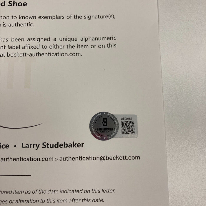 Kobe Bryant Signed 2008 Olympics Team USA Sneakers Shoes Beckett COA