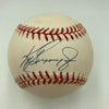 Ken Griffey Jr. Signed 1990's American League Baseball JSA COA