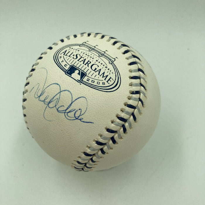 Derek Jeter Signed 2008 All Star Game Baseball With Steiner COA Yankee Stadium