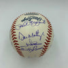 Derek Jeter Mariano Rivera Don Mattingly Yankees Legends Signed Baseball Steiner