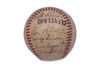 1948 Cleveland Indians World Series Champs Team Signed Baseball Beckett COA