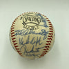 1969 Chicago Cubs Team Signed Vintage National League Baseball Ernie Banks JSA