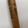 Honus Wagner Signed Louisville Slugger Honus Wagner Day Mini Baseball Bat JSA
