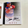 2012 Upper Deck All Time Greats Pete Rose #7/30 Patch Auto Booklet