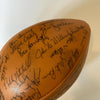 1970 Texas Longhorns National Champions Team Signed Football 70 Sigs! JSA COA