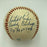 Mrs. Babe Ruth & Mrs. Lou Gehrig Signed Baseball With Satchel Paige PSA DNA COA