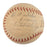 Satchel Paige Single Signed Autographed Baseball JSA COA
