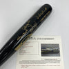 3,000 Hit Club Multi Signed Baseball Bat 11 Signatures Willie Mays JSA COA