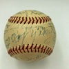 Cy Young Jimmie Foxx Tris Speaker Hall Of Fame Multi Signed Baseball Beckett COA