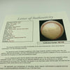 Rare Vic Sorrell Single Signed Minor League Baseball 1935 Detroit Tigers JSA COA