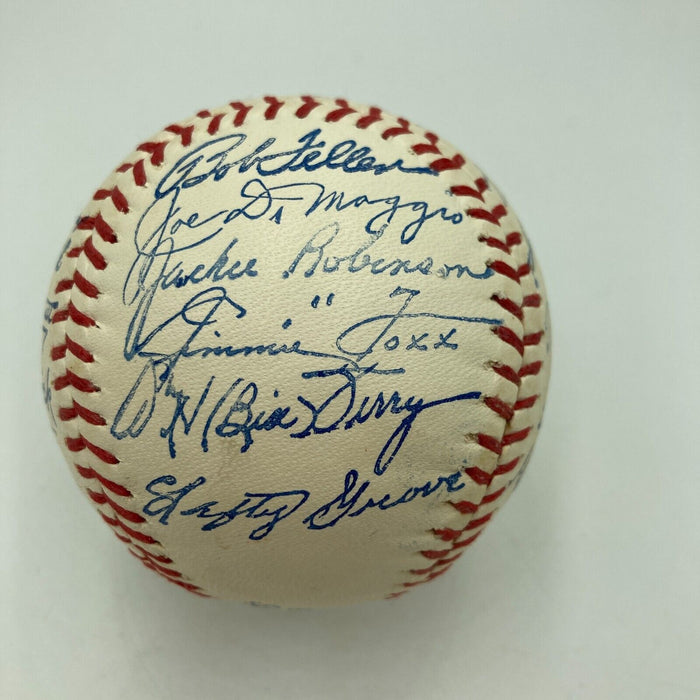 Babe Ruth Lou Gehrig 1950's Vintage Hall Of Fame Facsimile Signed Baseball