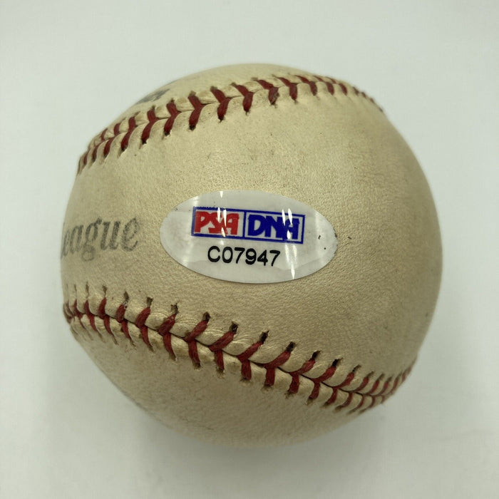 Davy Jones Single Signed Baseball T206 "Detroit Tigers Chicago Cubs" PSA DNA