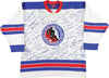 NHL Hall Of Fame Signed Hockey Jersey With 65 Signatures! Wayne Gretzky JSA COA