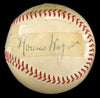 Honus Wagner Signed 1930's National League Baseball JSA COA