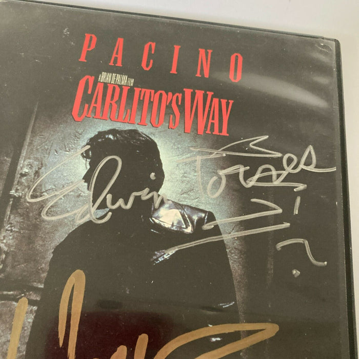 Carlito's Way Cast Signed DVD Movie Leguizamo Mortensen Salazar Torres JSA COA