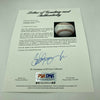 Beautiful Mickey Mantle Signed American League Baseball PSA DNA Graded MINT 9