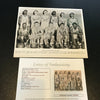 1958-59 Boston Celtics NBA Champs Team Signed Photo Bill Russell JSA COA