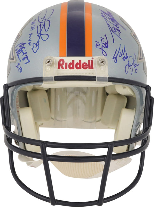 2004 New England Patriots Super Bowl Champs Team Signed Helmet Tom Brady PSA DNA