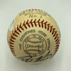 1970's HOF Multi Signed Baseball Freddie Lindstrom Burleigh Grimes JSA