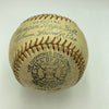President Franklin D. Roosevelt Single Signed 1935 American League Baseball JSA