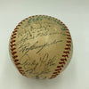 Jackie Robinson 1951 Brooklyn Dodgers Team Signed Baseball PSA DNA