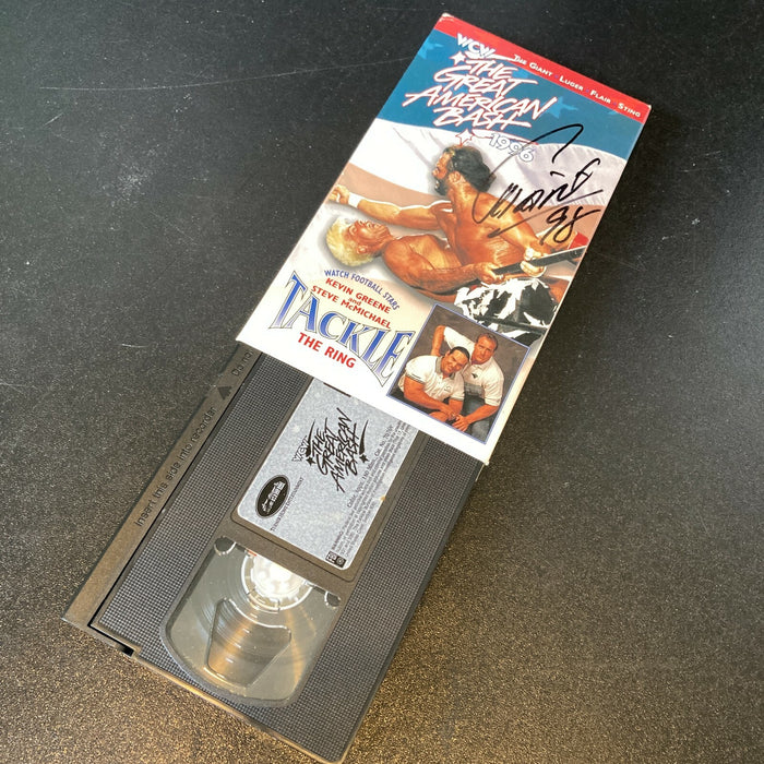 The Giant Big Show Signed WCW 1996 VHS Movie JSA COA