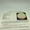 1966 World Series Game Used Baseball Signed By Umpires Orioles VS Dodgers JSA