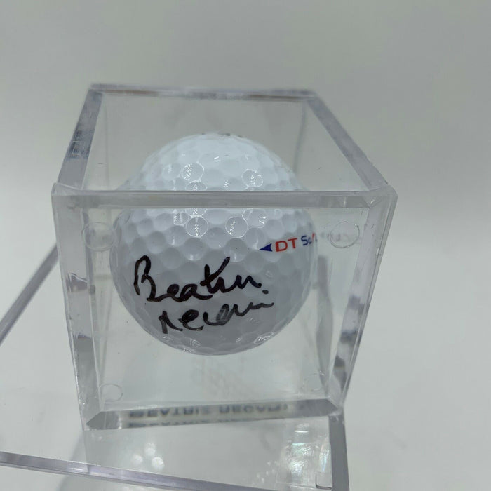 Beatriz Recari Signed Autographed Golf Ball PGA With JSA COA