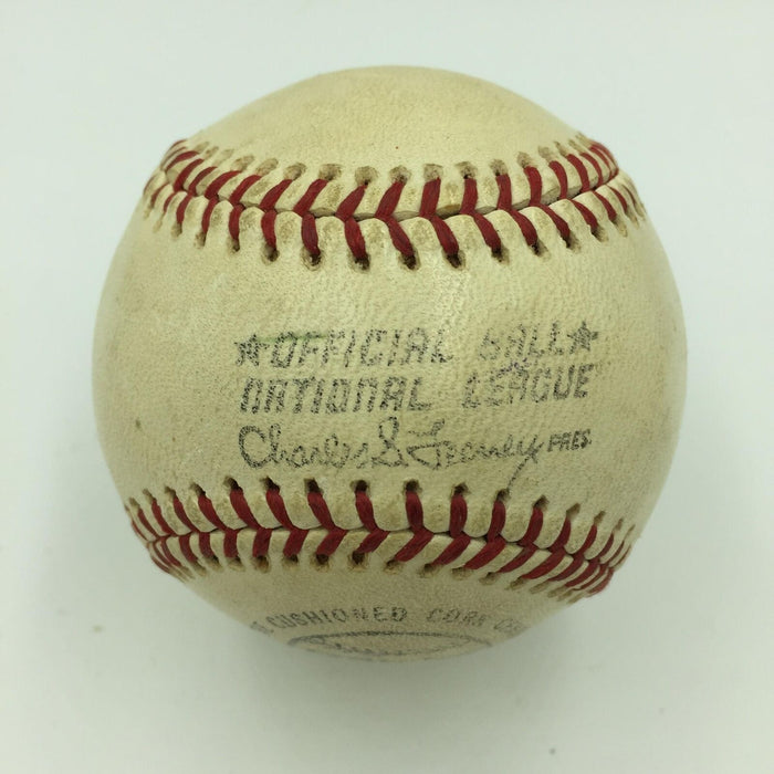 Rare Danny Murtaugh Single Signed National League Baseball With JSA COA Pirates