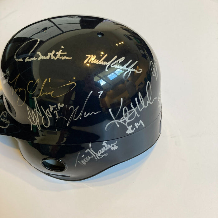 Beautiful Minnesota Twins Hall Of Fame Legends Signed Helmet 19 Sigs JSA COA