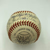 The Finest 1951 Yankees WS Champs Team Signed Baseball Mickey Mantle Rookie PSA