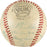 Jackie Robinson 1954 Brooklyn Dodgers Team Signed Baseball PSA DNA