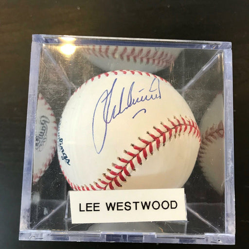 Lee Westwood Signed Autographed Official Major League Baseball PGA Golf