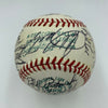 Beautiful 1971 Boston Red Sox Team Signed American League With Carl Yastrzemski