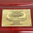 Johnny Bench Signed Original Cincinnati Reds Riverfront Stadium Seatback JSA COA